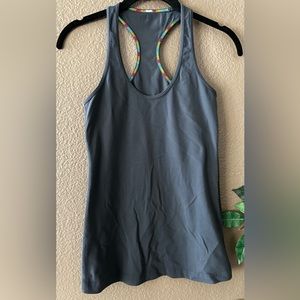 LULULEMON Racerback gray tank top